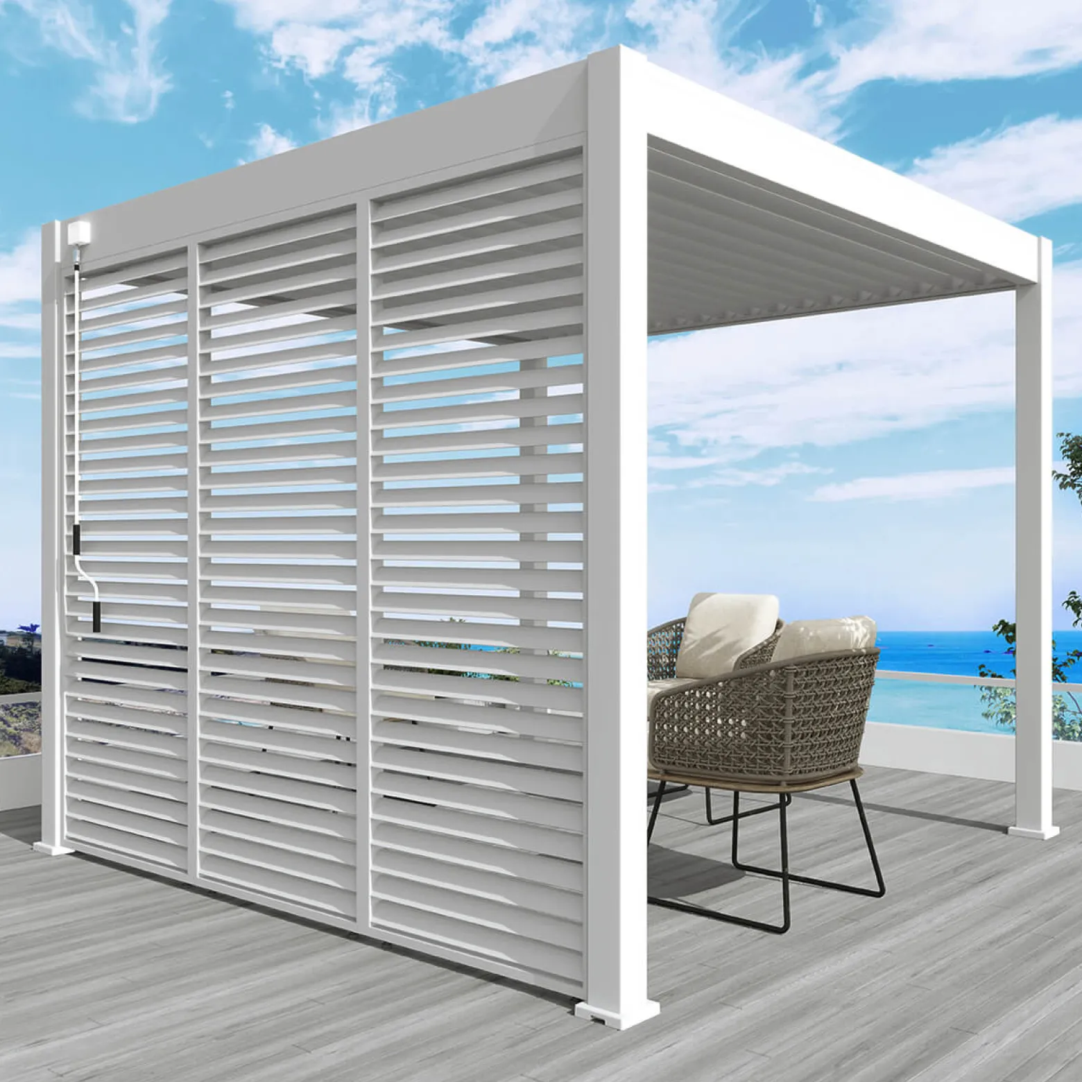 Panel Żaluzjowy Gutroof do Pergoli Ogrodowej ELEGANCE/DELUXE/FUSION 1m