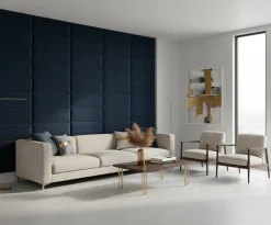 Panel Tapicerowany Kwadrat Komvortowy 50X50 Cm Róż Indyjski Smart Velvet
