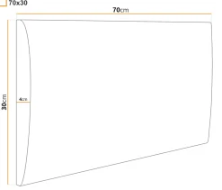 Panel tapicerowany 70x30