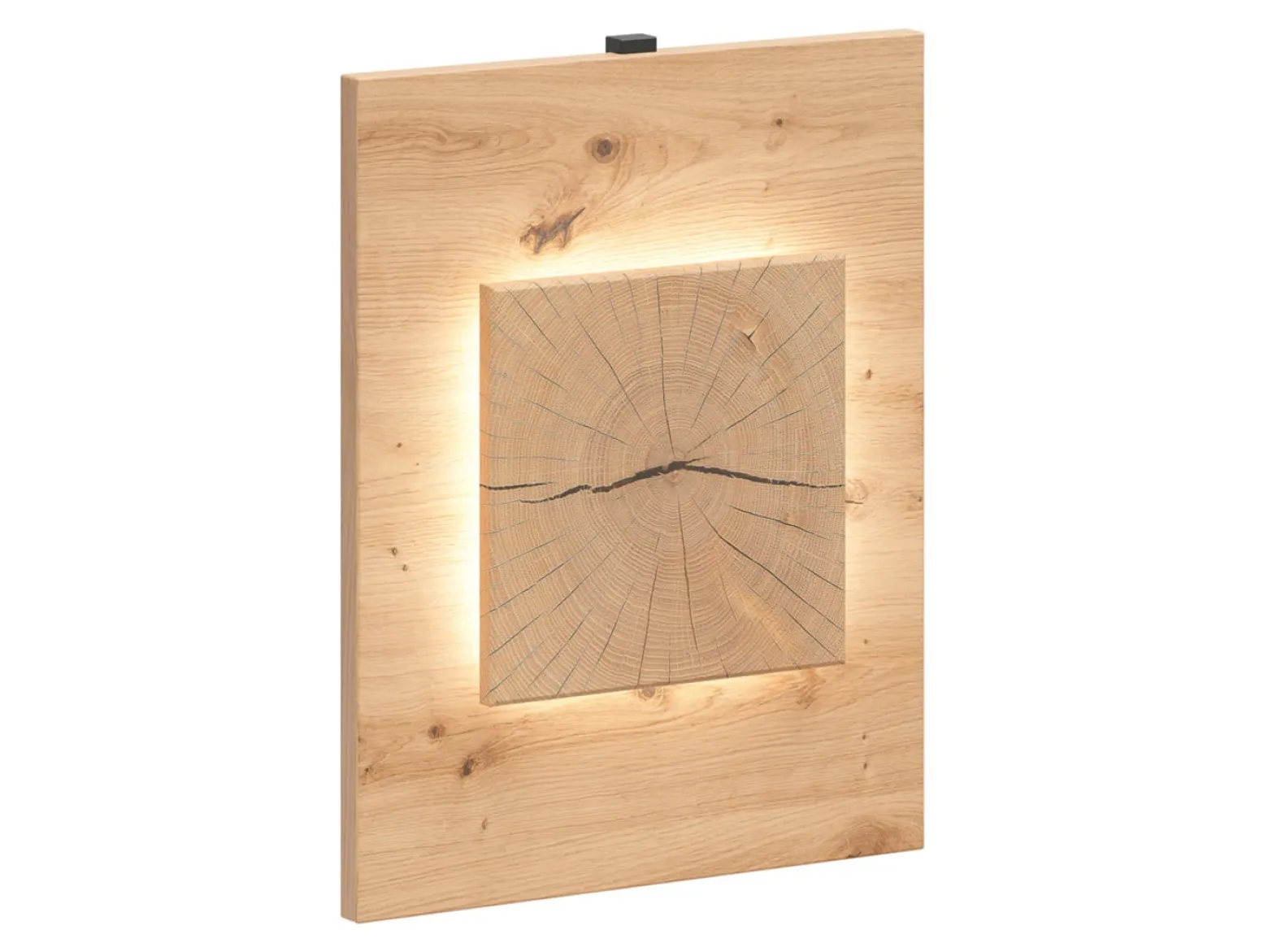Panel ścienny Sindara 40x50 cm dąb artisan z LED