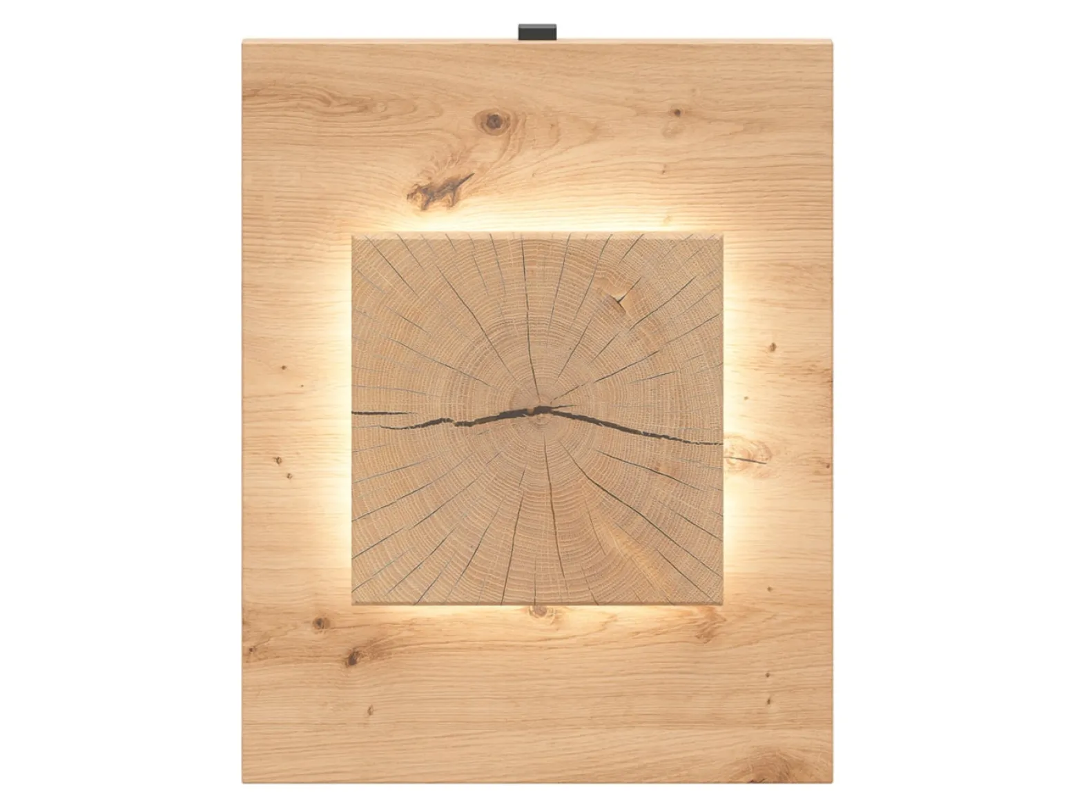 Panel ścienny Sindara 40x50 cm dąb artisan z LED