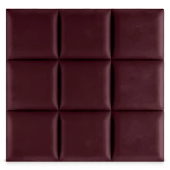 Panel Tapicerowany Bordowy 30x30cm