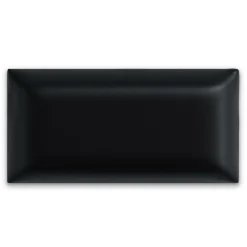 Panel Tapicerowany Eko Skóra Czarny 50x15cm