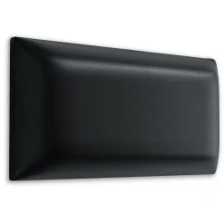 Panel Tapicerowany Eko Skóra Czarny 50x15cm