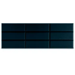 Panel Tapicerowany Granatowy 60x20cm