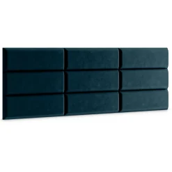 Panel Tapicerowany Granatowy 50x15cm
