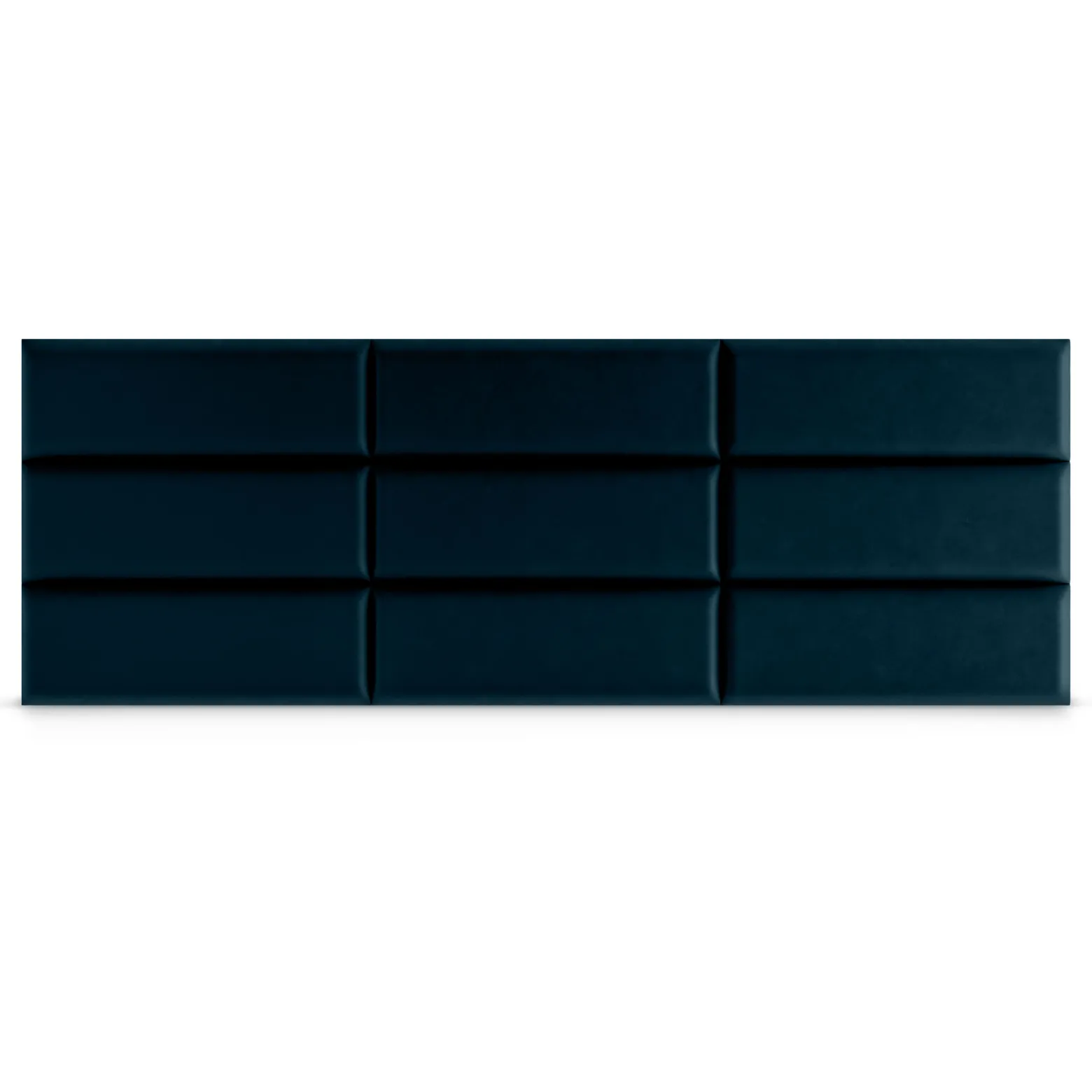 Panel Tapicerowany Granatowy 50x15cm