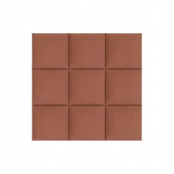 Panel Tapicerowany Kwadrat Komvortowy 40X40 Cm Róż Indyjski Smart Velvet