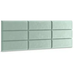 Panel Tapicerowany Miętowy 50x15cm