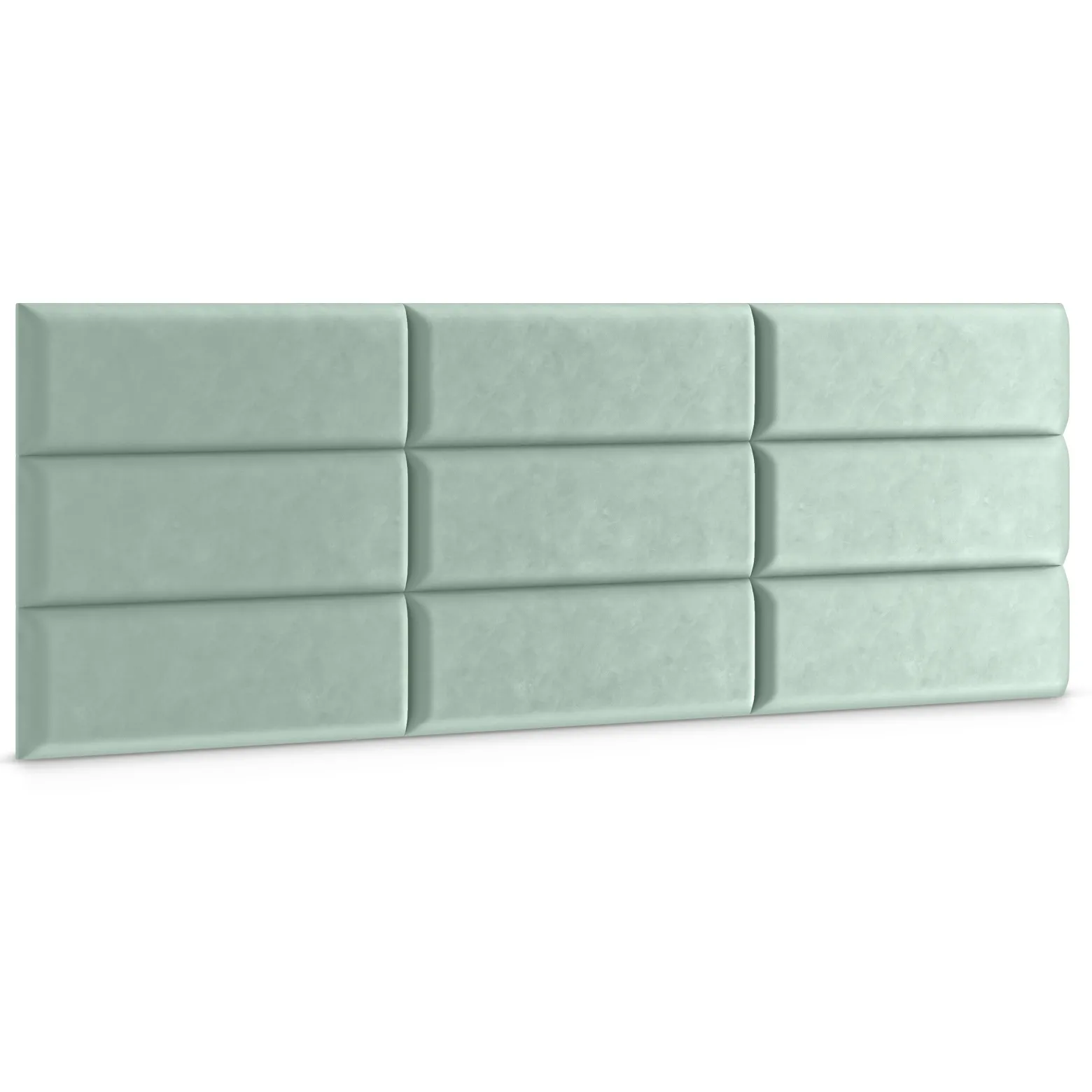 Panel Tapicerowany Miętowy 50x15cm