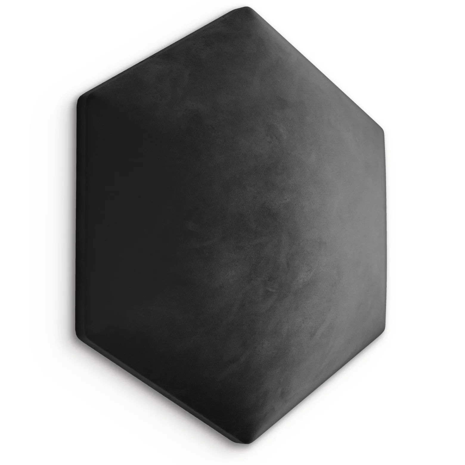 Panel Tapicerowany Plaster Miodu Heksagon Grafitowy 35x40cm