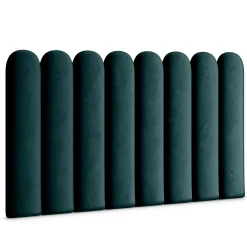 Panel Tapicerowany Płotek Turkusowy 20x60cm