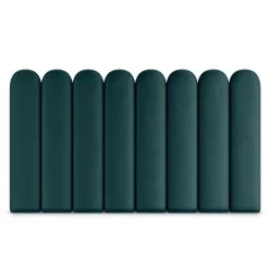 Panel Tapicerowany Płotek Turkusowy 20x60cm