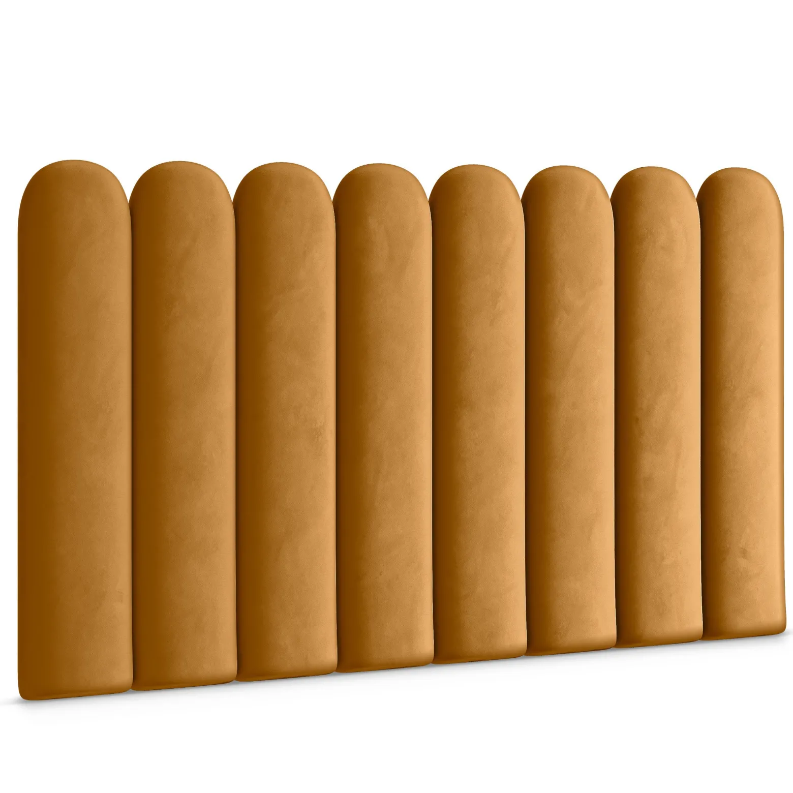 Panel Tapicerowany Płotek Żółty 20x60cm