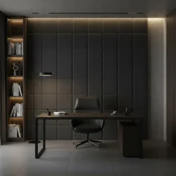 Panel Tapicerowany Prostokąt Komvortowy 30X70 Cm Brązowy Smart Velvet