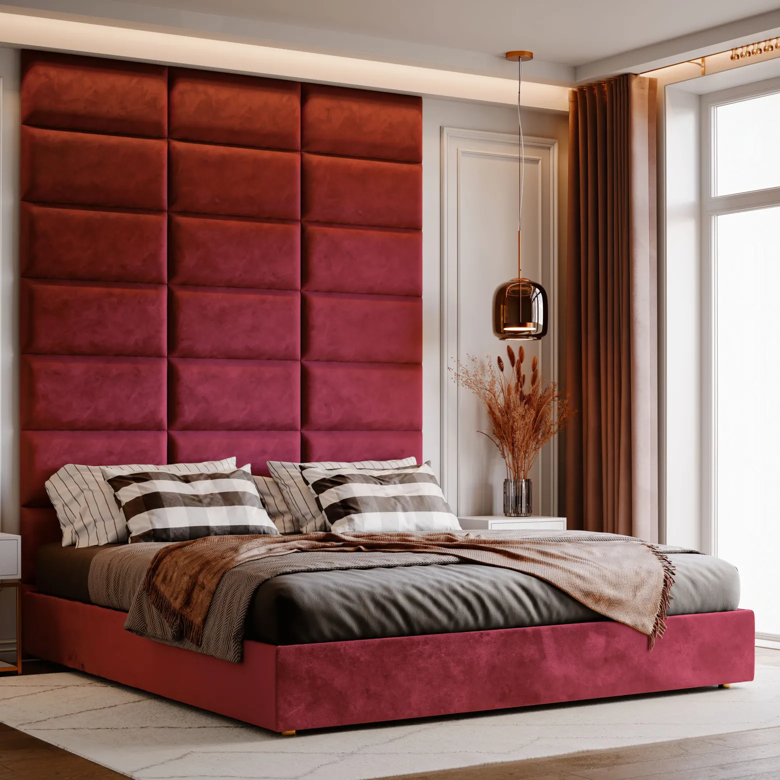 Panel Tapicerowany 70x30cm Magic Velvet 2229