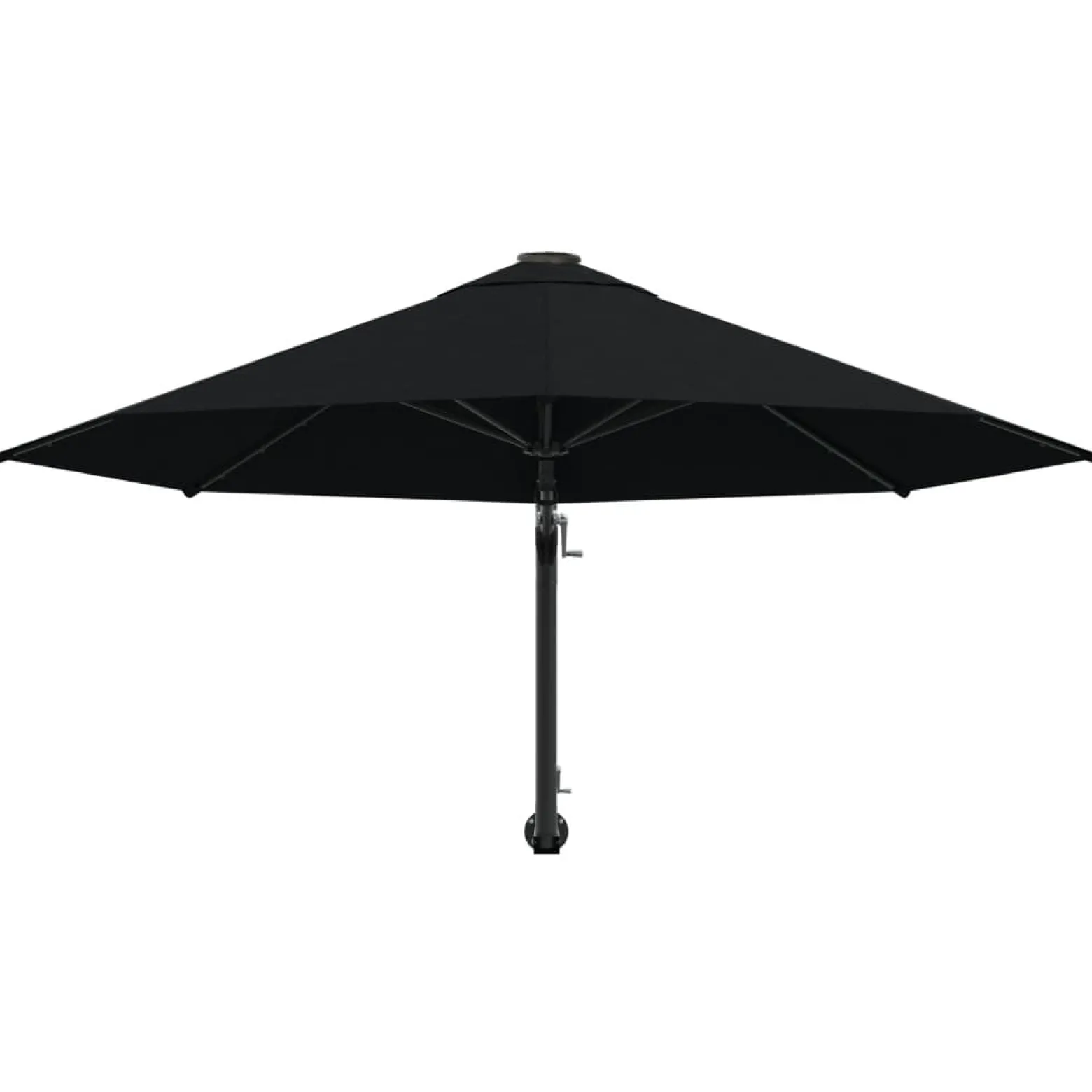 Parasol ogrodowy Czarny vidaXL