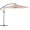 Parasol ogrodowy na wysięgniku beżowy