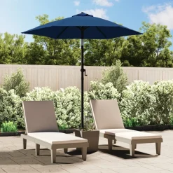 Parasol ogrodowy Niebieski vidaXL