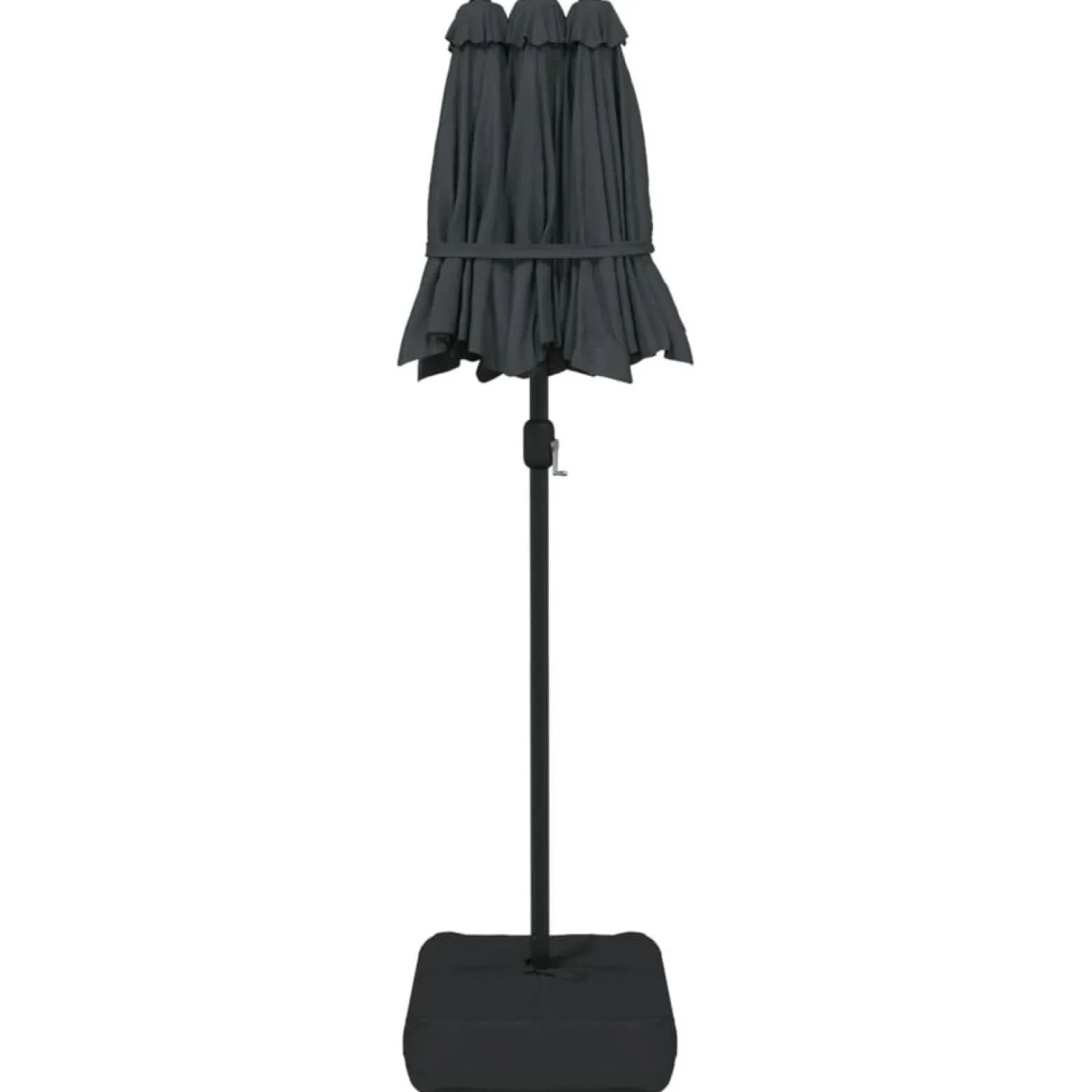 Parasol ogrodowy Antracyt vidaXL