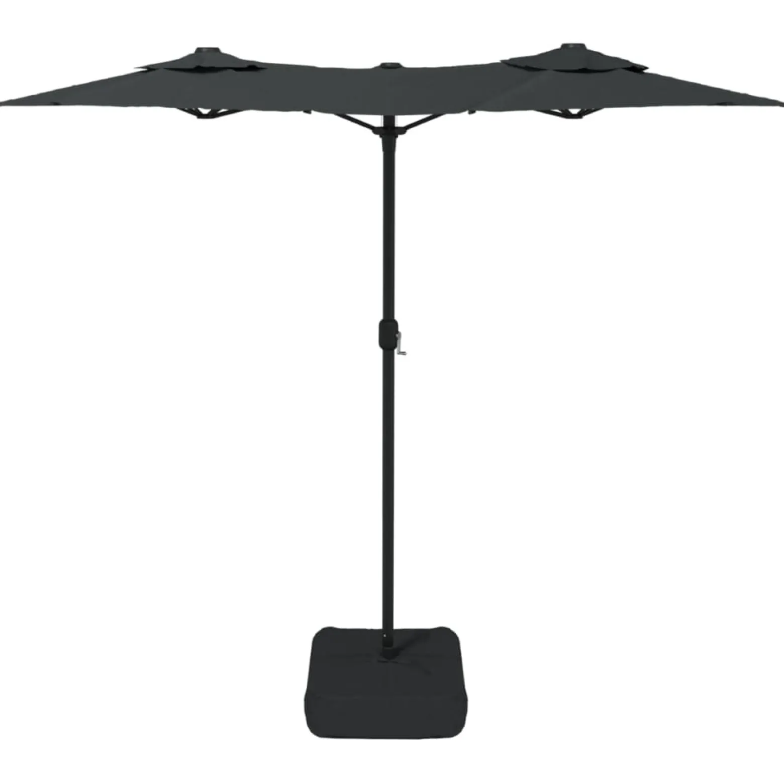 Parasol ogrodowy Antracyt vidaXL