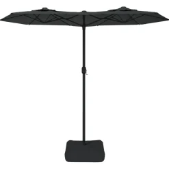 Parasol ogrodowy Antracyt vidaXL