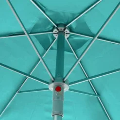 PARASOL OGRODOWY Anzio 2,3m ROZKŁADANY niebieski