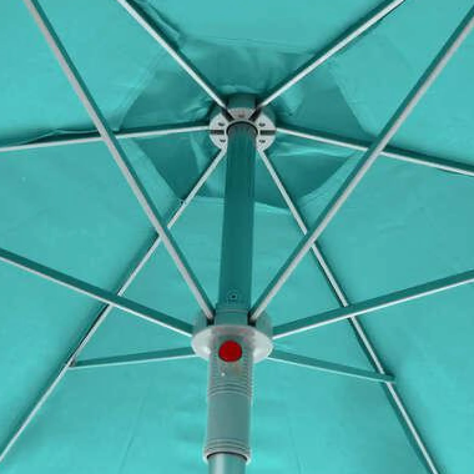 PARASOL OGRODOWY Anzio 2,3m ROZKŁADANY niebieski