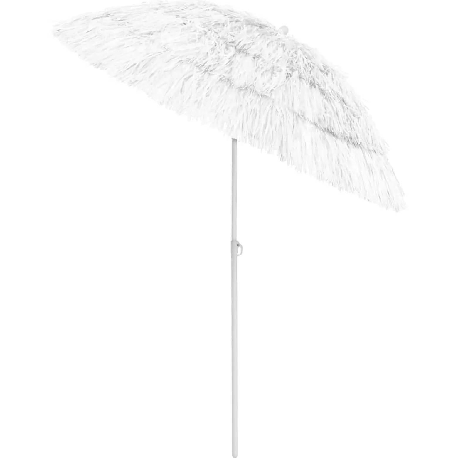 Parasol Ogrodowy Biały Plażowy w Hawajskim Stylu 180 cm