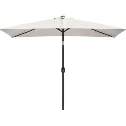 Parasol Ogrodowy Biały Składany Na Słupku Na Taras Ogród Balkon 200x300 cm