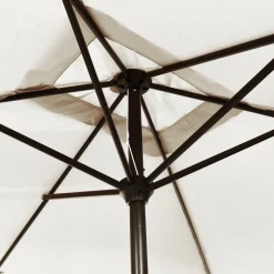 Parasol Ogrodowy Biały Składany Na Słupku Na Taras Ogród Balkon 200x300 cm