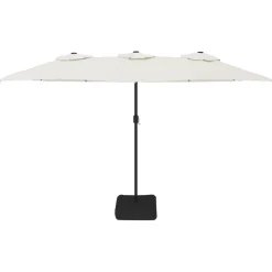 Parasol ogrodowy Biały vidaXL