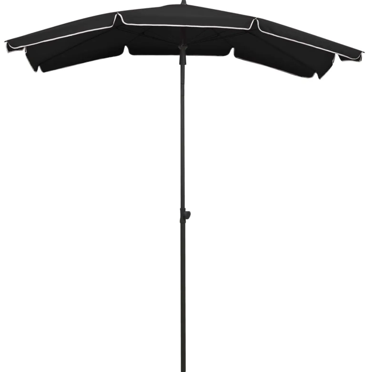 Parasol ogrodowy Czarny vidaXL