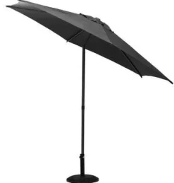 PARASOL OGRODOWY 2,7m Soya szary ROZKŁADANY
