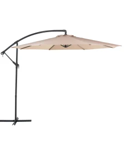 Parasol ogrodowy na wysięgniku beżowy