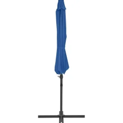 Parasol ogrodowy Niebieski 300 x 255 cm vidaXL