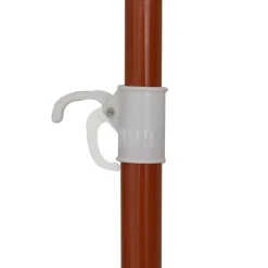 Parasol Ogrodowy Taupe Na Słupku Składany Na Taras Ogród 180 cm