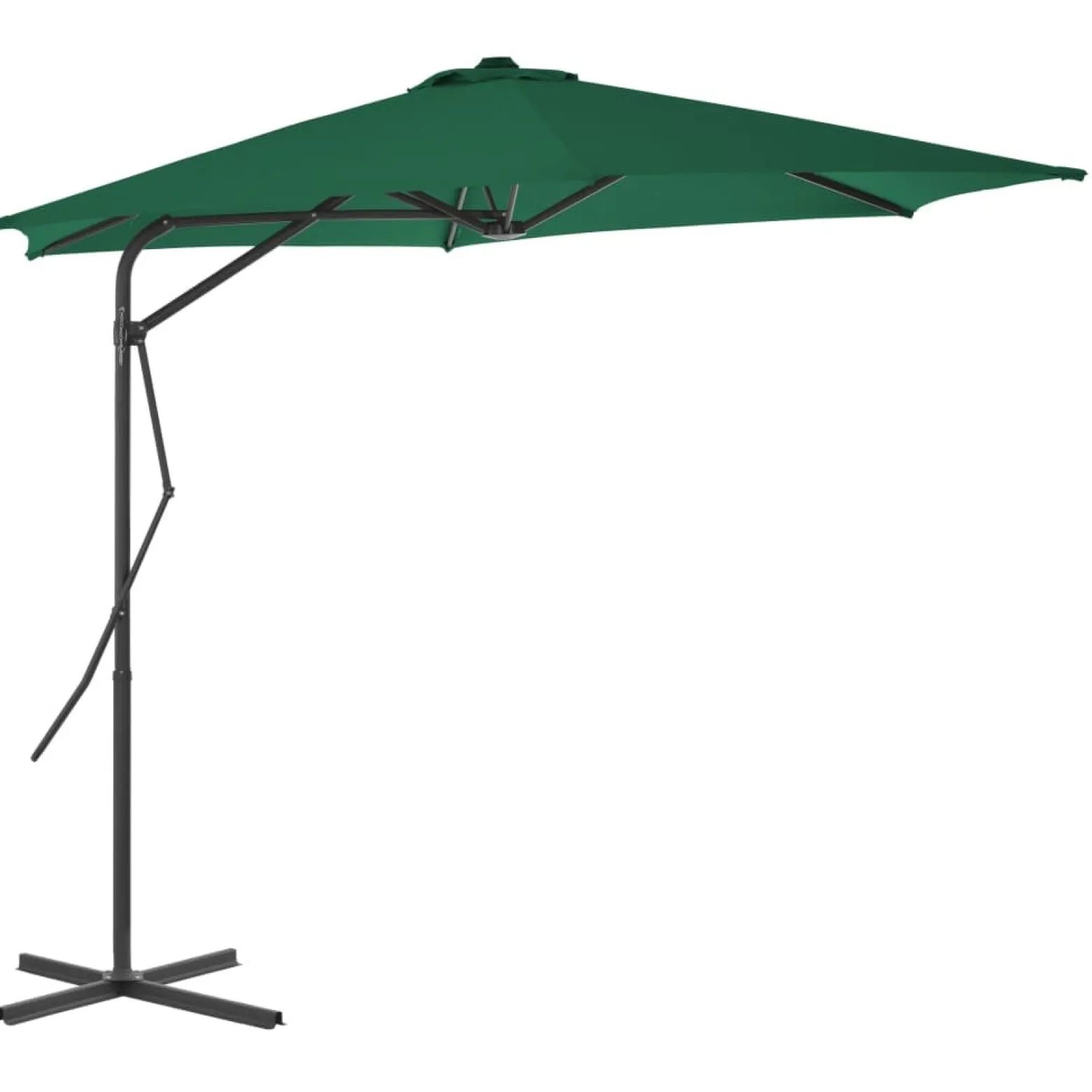 Parasol ogrodowy Zielony vidaXL