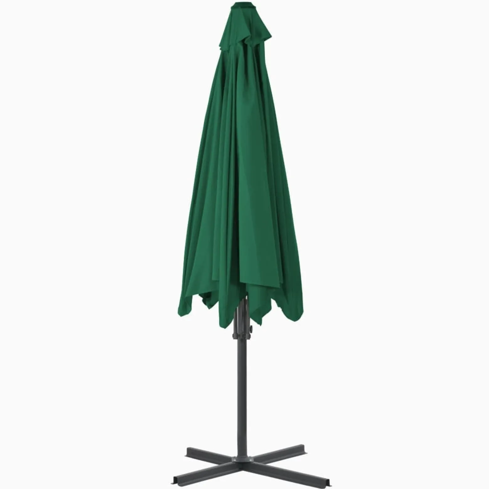 Parasol ogrodowy Zielony vidaXL