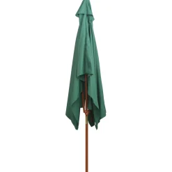 Parasol ogrodowy Zielony vidaXL