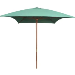 Parasol ogrodowy Zielony vidaXL