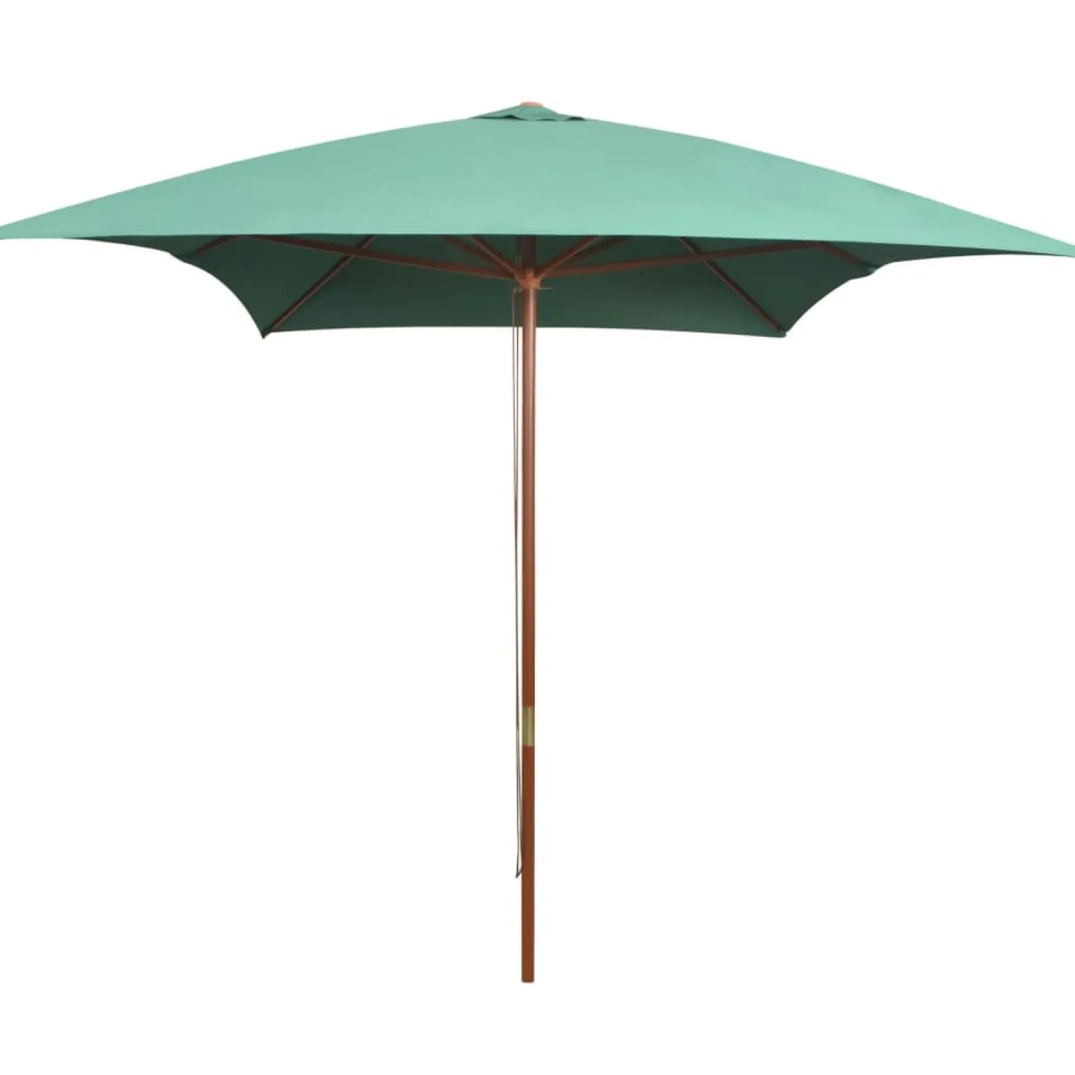 Parasol ogrodowy Zielony vidaXL