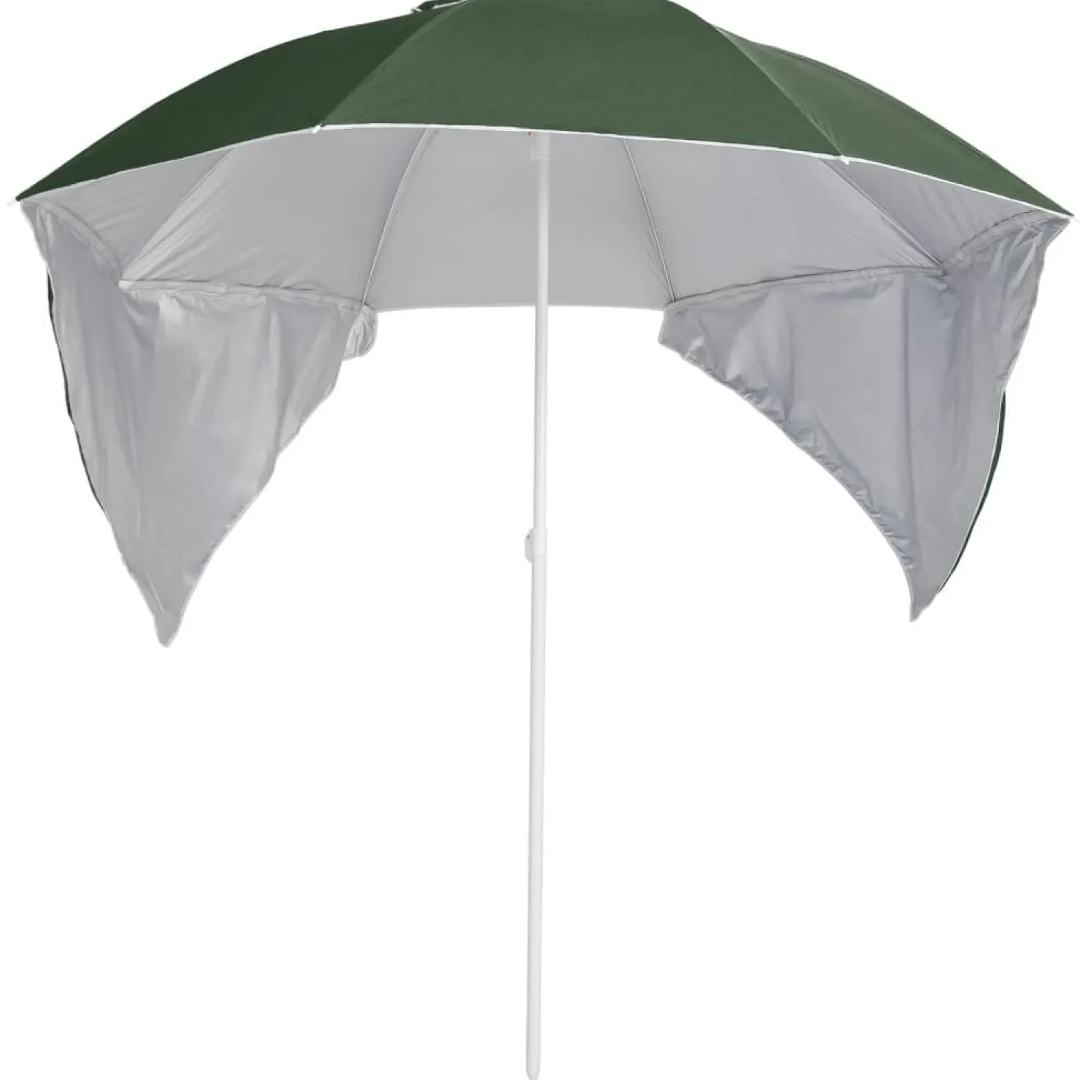 Parasol plażowy Zielony vidaXL