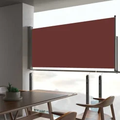 Parawan ogrodowy Brąz 60 x 300 cm vidaXL