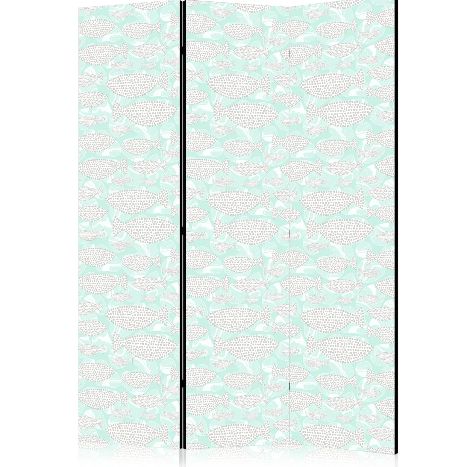 Parawan Jednostronny Minimalistyczne Ryby 135x172cm