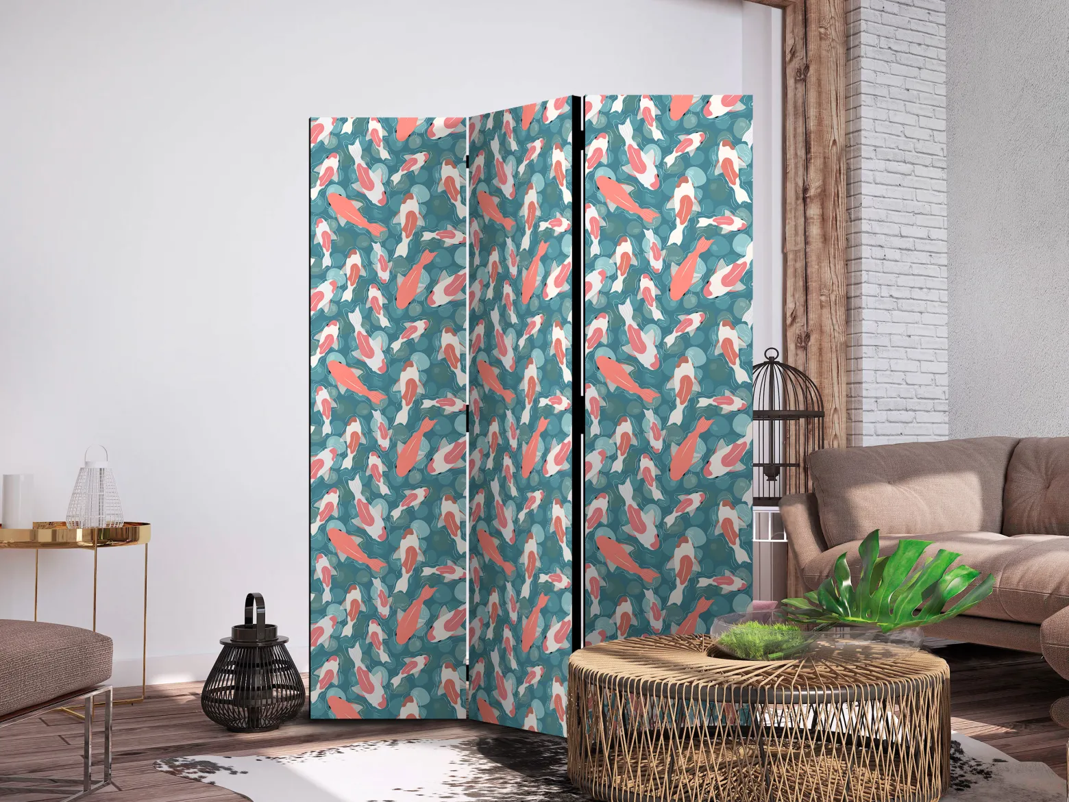 Parawan Jednostronny Orientalny Staw 135x172cm