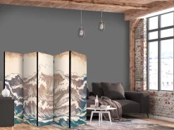 Parawan Jednostronny Wzburzony ocean 225x172cm