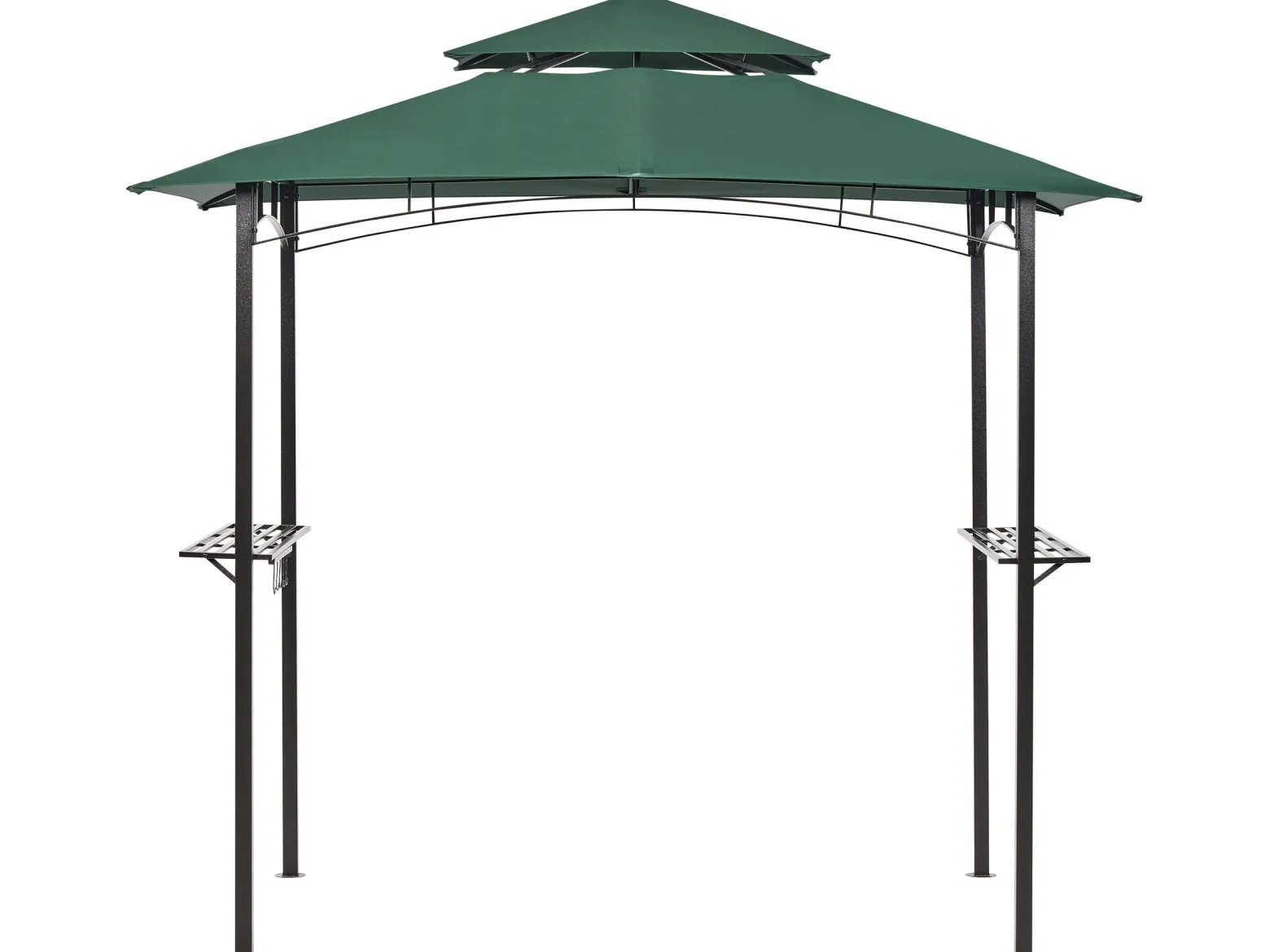 Pawilon ogrodowy 240 x 148 cm ciemnozielony