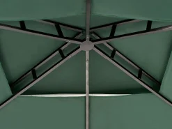 Pawilon ogrodowy 240 x 148 cm ciemnozielony
