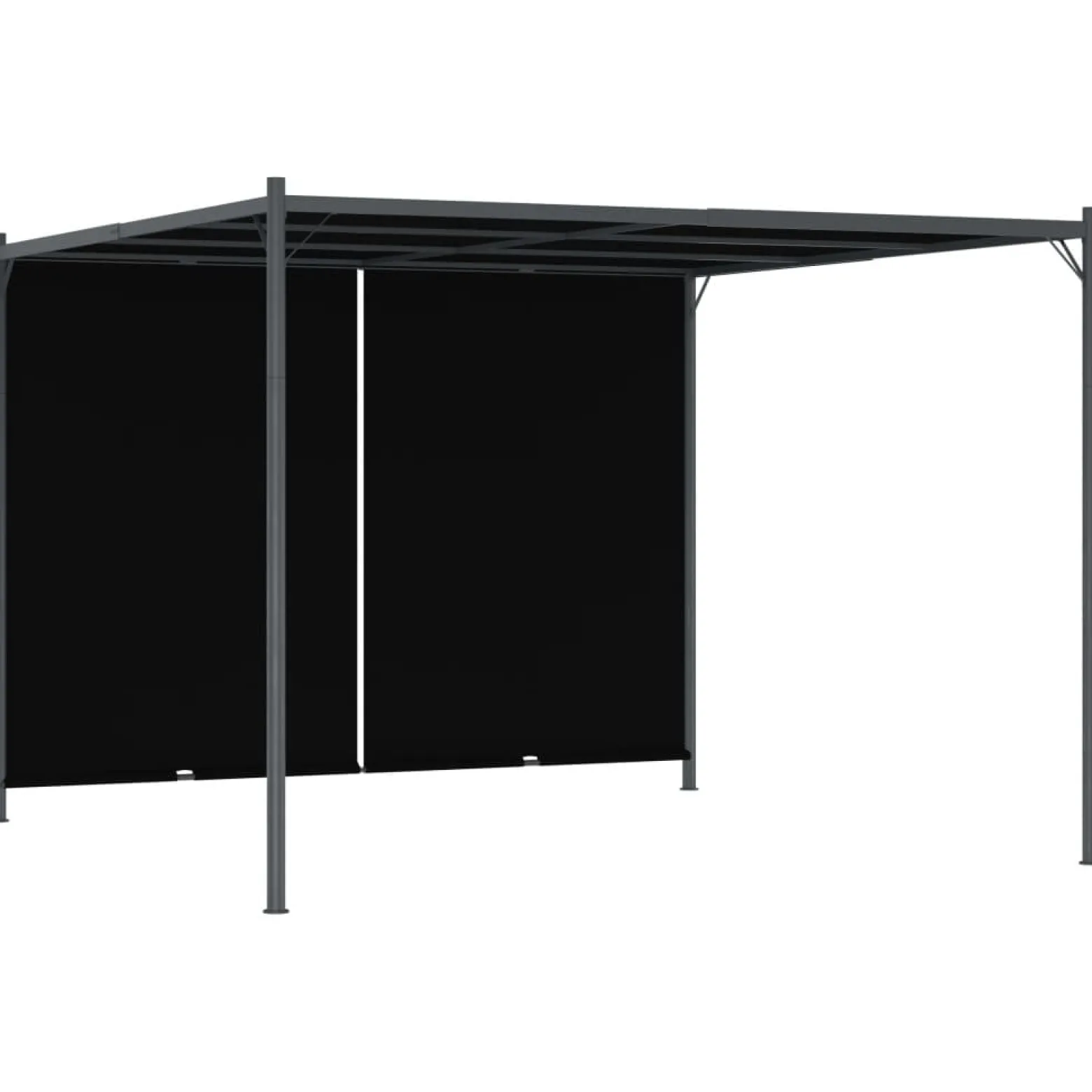 Pergola Antracyt Stal vidaXL